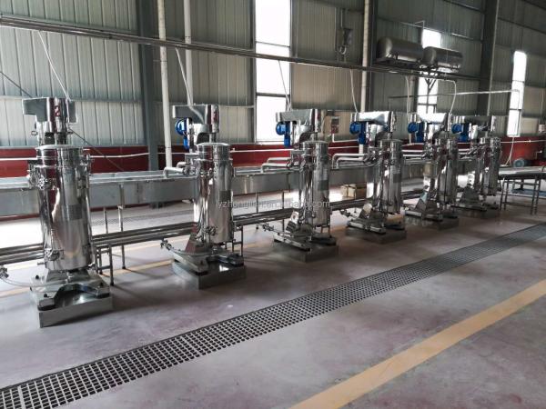 500*400*1200mm Tamanho Centrifugadora tubular para equipamento de máquinas químicas 500L/h