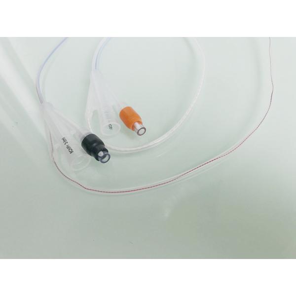 Medical Temperature Probe Foley Catheter 3 - 30ml Balloon Capacity Nelaton Catheter