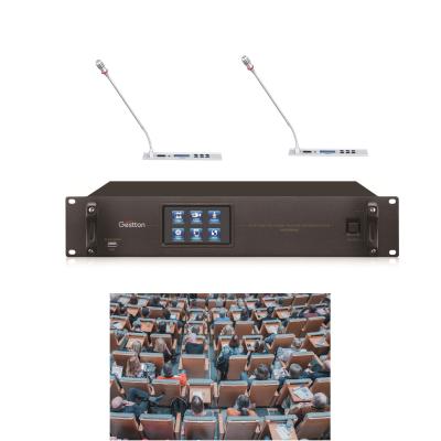 Sistema de conferência prendido canal de GESTTON 4 para a reunião 80Hz-15KHz