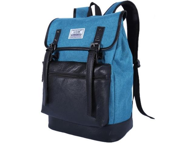 2016 Korean version of men's casual bag student backpack computer bag shoulder bag