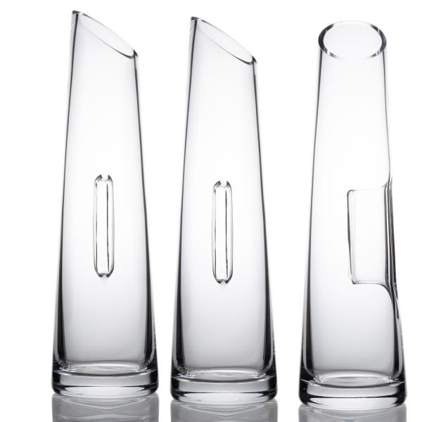 Popular design Safety Heat-resistant Glass Water Carafe Water with Decoration