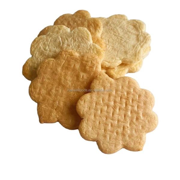 Prazer em cada mordida: Cookies friáveis do floco de neve da carne do camarão