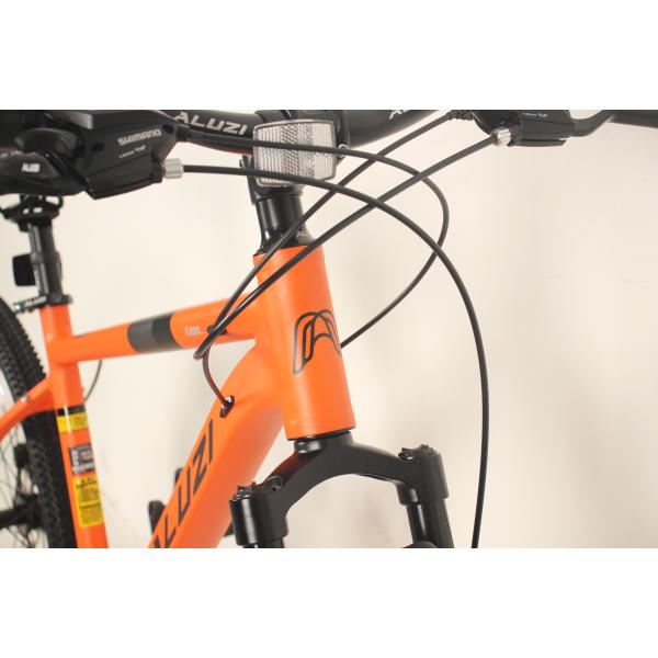 21 Speed Carbon Steel 24 Mountain Bike With Disc Brakes
