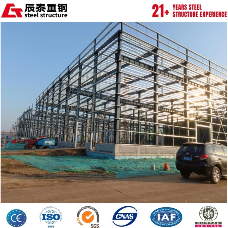 Pre-engineered Galvanized Steel Breeding House with Insulated Roof