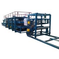 linha de produção do painel de parede do telhado do sanduíche do EPS da largura 6meters/minuto de 980mm