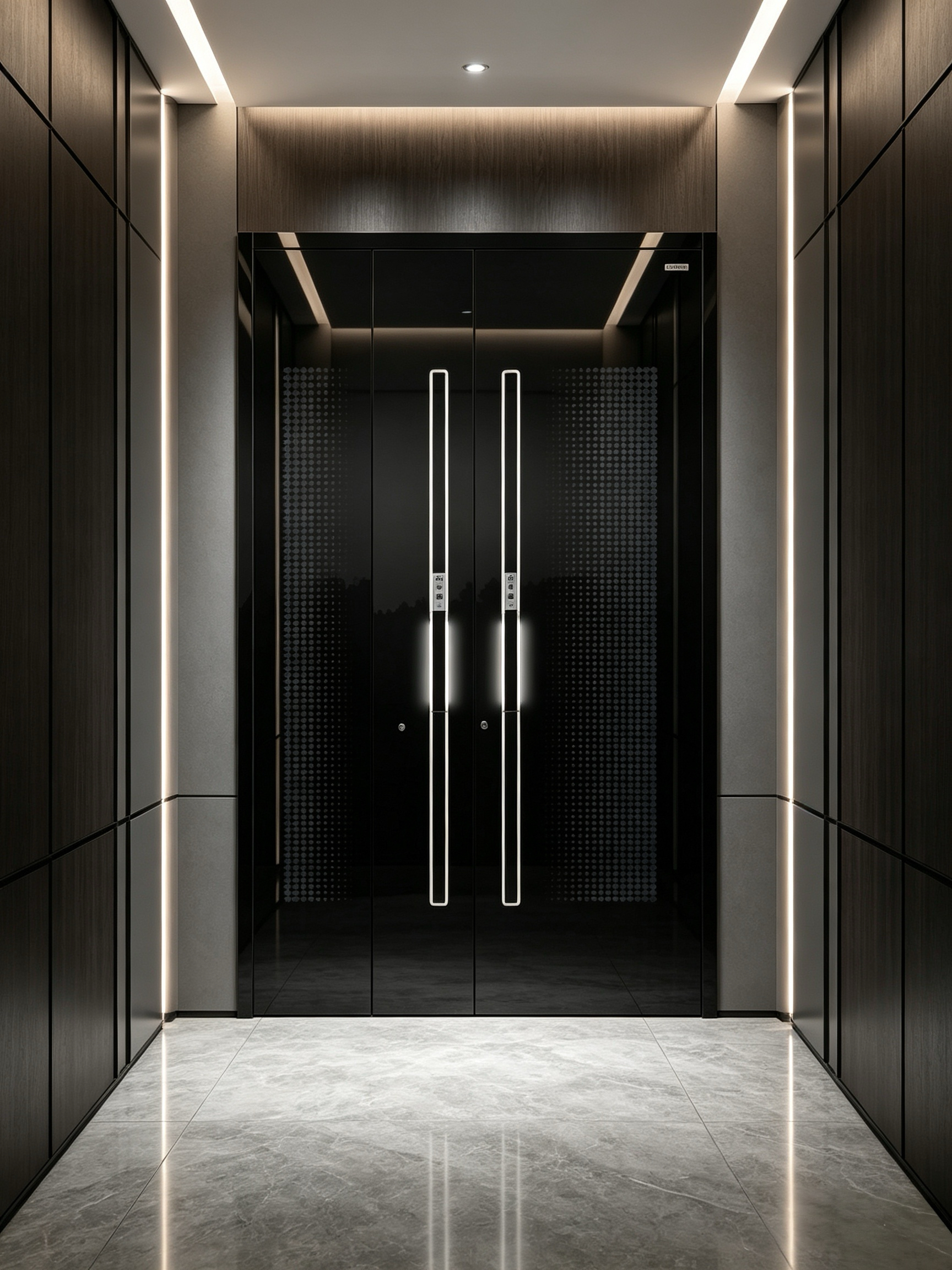 T6-T5 Aviation-grade Aluminum Alloy Thermal Break System Door with 304 Stainless Steel Hardware and Electric Switch/Remote Control