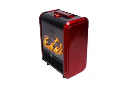 Red 3D Flame Electric Fireplace Miniature TNP-2008I-E3 For Bedroon / Office