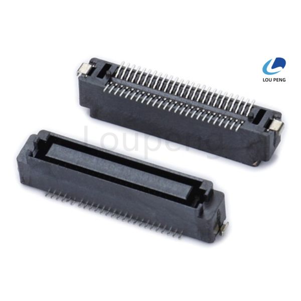 Polyester Insulator Material Board To Board Connector Designed with 2 Rows Offering Electrical Connectivity and Long Term Stability
