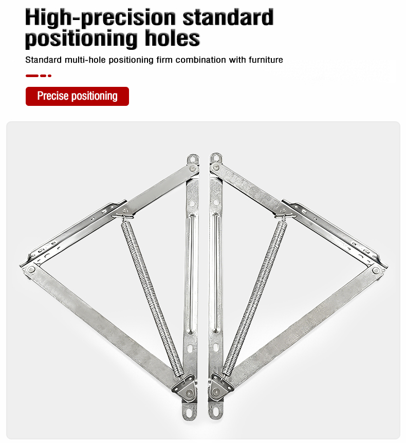 Thickened Foldable Spring Lifting Sofa Bed Hinge Hardware Functional Fittings & Air Bed Lifting Mechanism