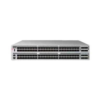 96 SFP Ports 32G Fibre Channel 8 QSFP Ports Brocade G630 Active Dual Power Supply Switch