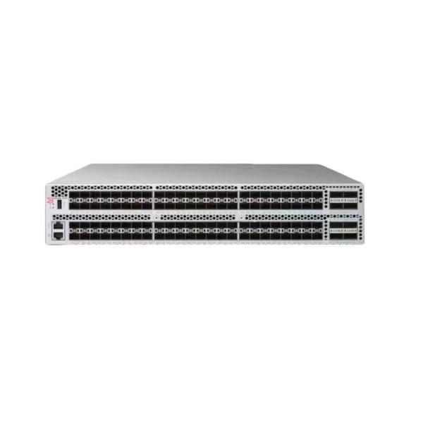 96 portas SFP 32G canal de fibra 8 portas QSFP Brocade G630 Switch ativo de alimentação dupla