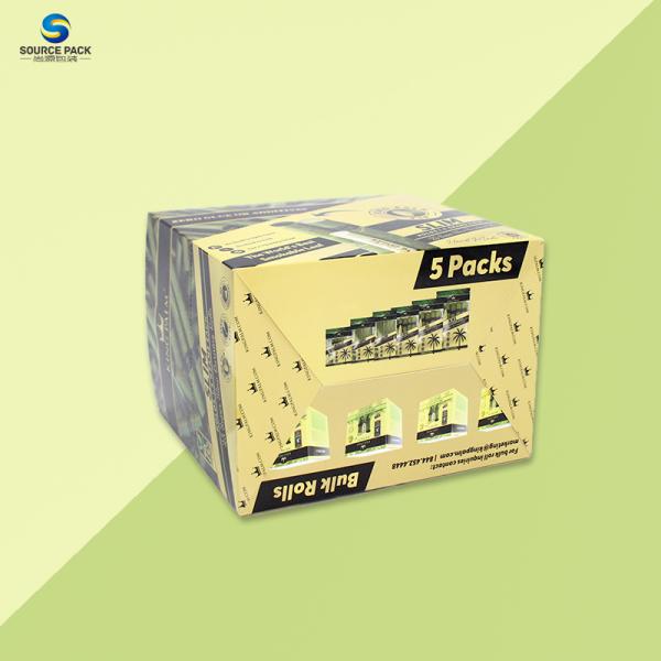 Коробка на заказ для сигар 350 г 400 г Белый картон для высококлассных сигар