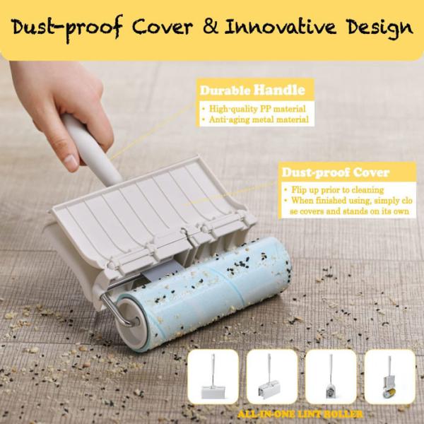 Ролик перевозчика волос 4 одежд корпии пушка Refills большой для одежд мебели любимца