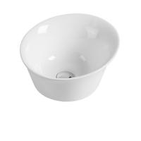 New Style White Color Art Basin Ceramic Hand Wash Basin Bathroom Sink Oval Shape Ceramic Vessel Sink