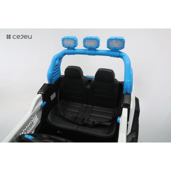 CJ-6187 12V 2-местный ребенок ездит на UTV Car, 4,5AH электромобиль грузовик автомобиль с 2x390W мотором,USB,MP3, музыка, Bluetooth