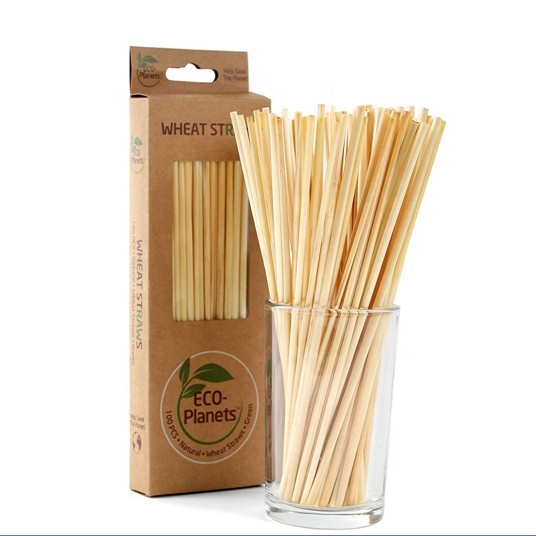 Food Grade Paper Straws Packaging Custom Box for Bar Accessories Type Drinking Straws