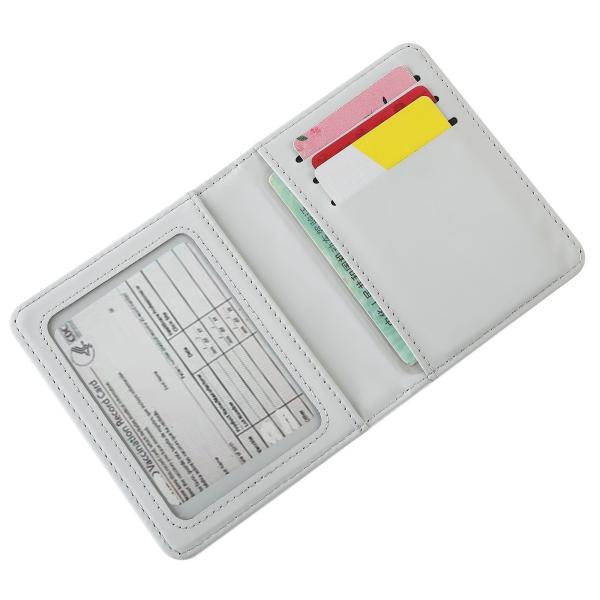 Double-Sided Printing PU Leather Sublimation Id Card Holder Blanks Waterproof