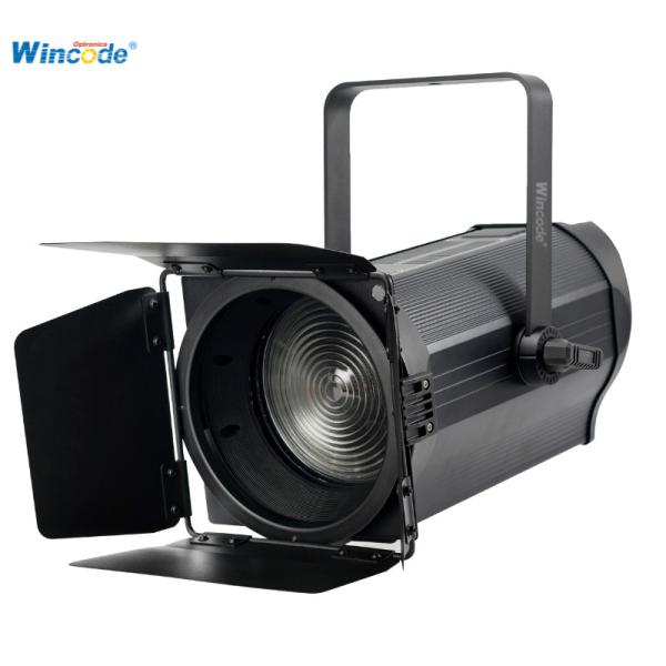 200W LED Fresnel RGBAW 5in1 Couleur CRI≥95 Atténuation RDM Zoom focalisé motorisé