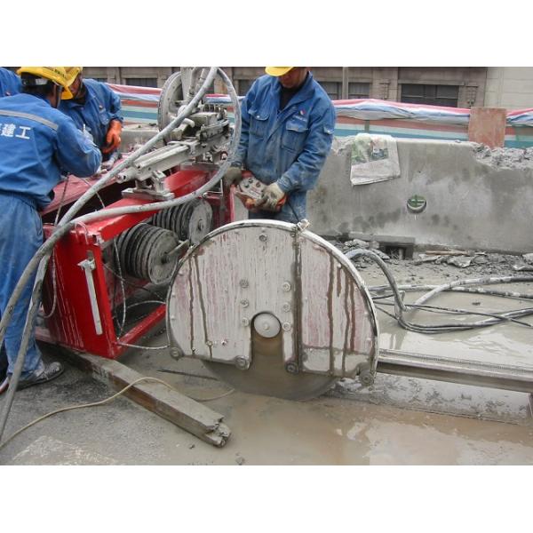 Le mur en béton de puissance d'OD800mm 3HP-85HP a vu, lame de coupe droite de mur d'U