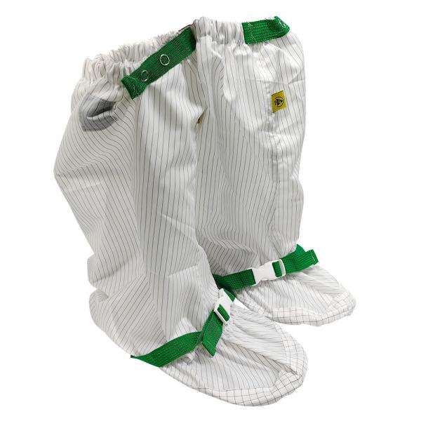 Cleanroom Hypalon Sole Anti Slip Anti Static Dustproof Shoes ESD 5cm Stripe Boots