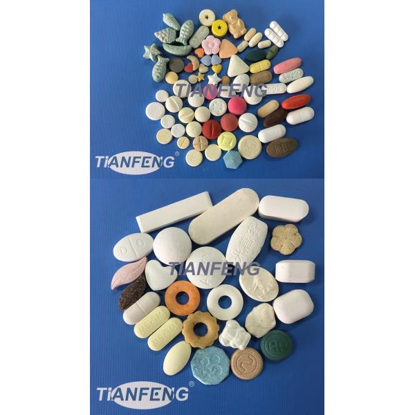 Prensa farmacéutica rotatoria de la píldora de la vitamina 80KN del doble capa