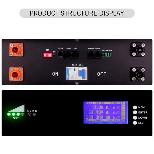 LFP Household Energy Storage Systems , Wall mount 48v 200ah Lithium Battery