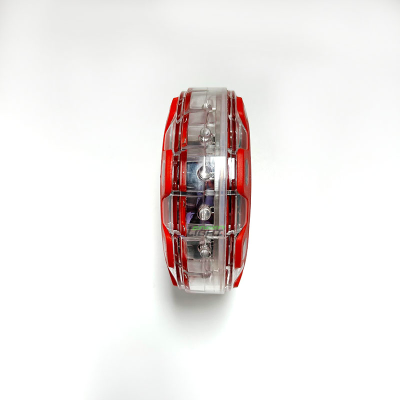 LED Warning Light designed for high visibility up to 1600 meters underwater with rechargeable battery and multiple colors