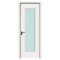 Porte en verre Juye WPC imperméable à l'eau moderne et écologique