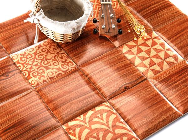 Coffee Clay Indoor Wall Tiles 152x152mm White Body
