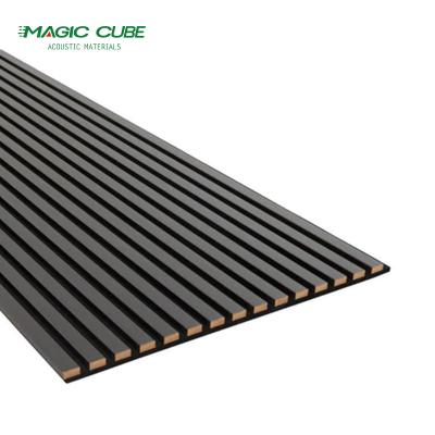 Bedroom Modern Design MDF Wood Slat Acoustic Panels With 12mm Thickness