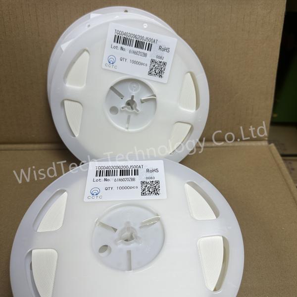 Capacitores cerâmicos TCC0402X7R103K500AT Capacitor cerâmico de chip multicamadas CCTC 0402 X7R 103 Capacitor SMD de 50 V MLCC