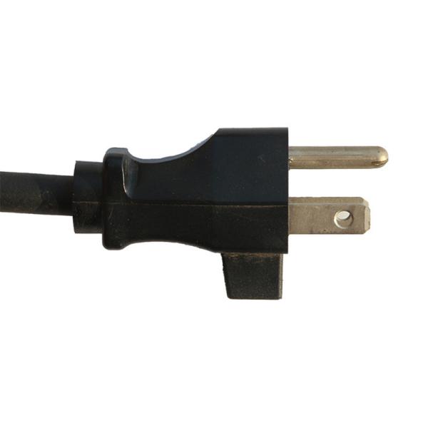 UL 17AWG Flexible 3 Pin AC Power Cord Type B Plug NEMA 5-15P