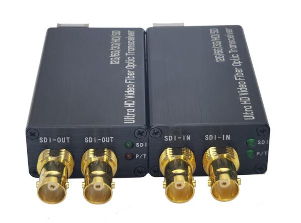 Mini 24G-SDI to Fiber Converter with 24G-SDI 1*LC fiber