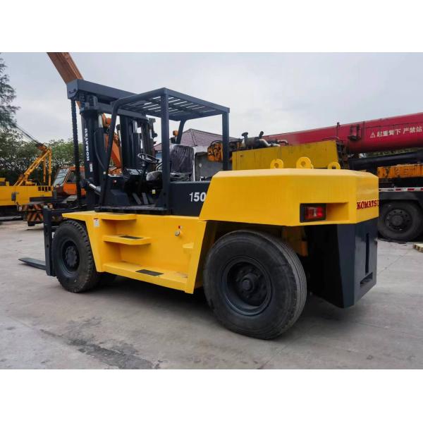 Top-rated Used 15 ton Komatsu forklift for your material handling needs