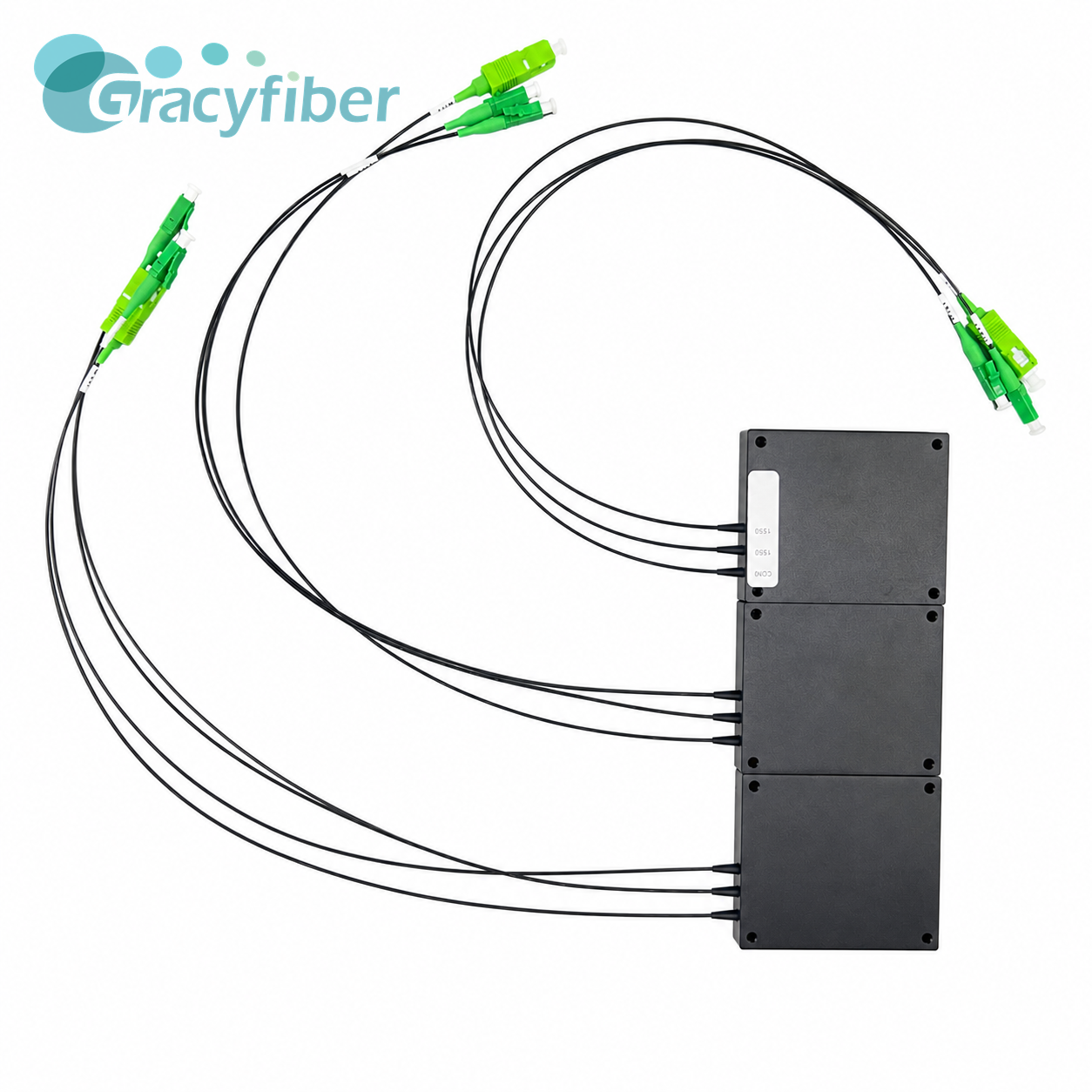 High Bandwidth Low Latency DWDM Multiplexer For Data Centers / 5G Networks / Optical Transmission