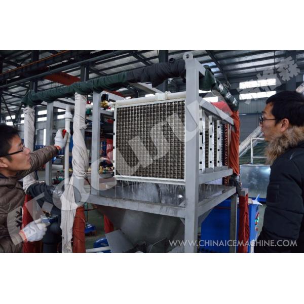 Máquina de gelo de 1 tonelada para bebidas frias gelo comestível personalizado