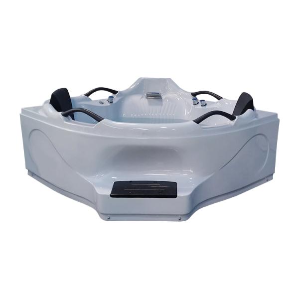 Ванны массажа воздуха водоворота крытая черная релаксация здоровья 1500 x 800