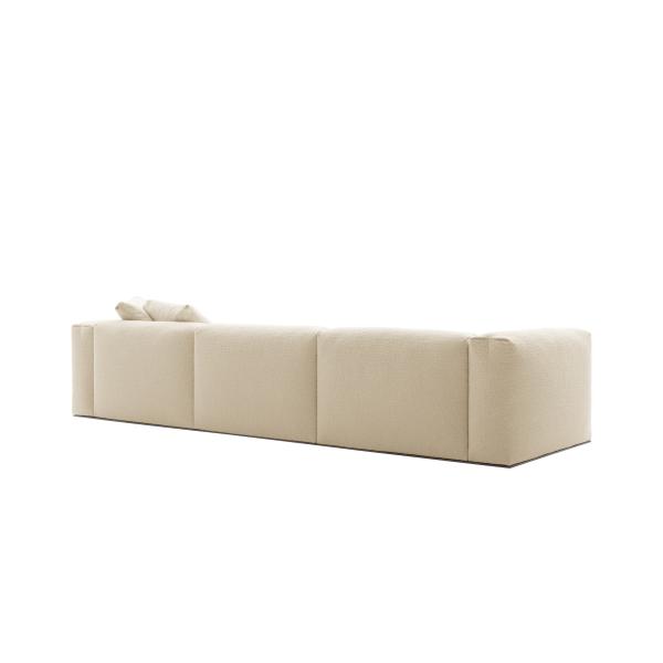 NEXTOP Hotel Room Fabric Leather 3 People Sofa Customised Luxury Hotel Furniture