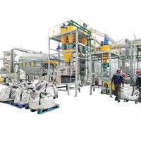 Máquina de reciclagem de baterias de iões de lítio personalizada / Equipamento de reciclagem de baterias de automóveis