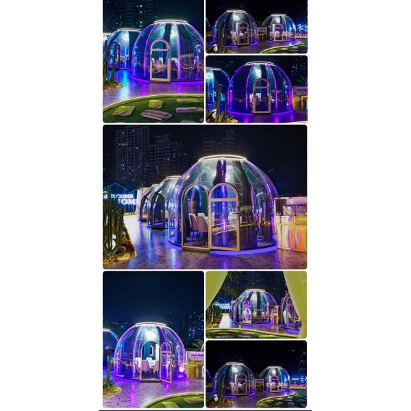 Transparent panoramic Star Room Homestay Bubble Room Outdoor sun room