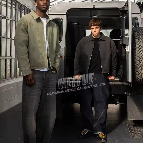 Veste en jean personnalisé Streetwear de street