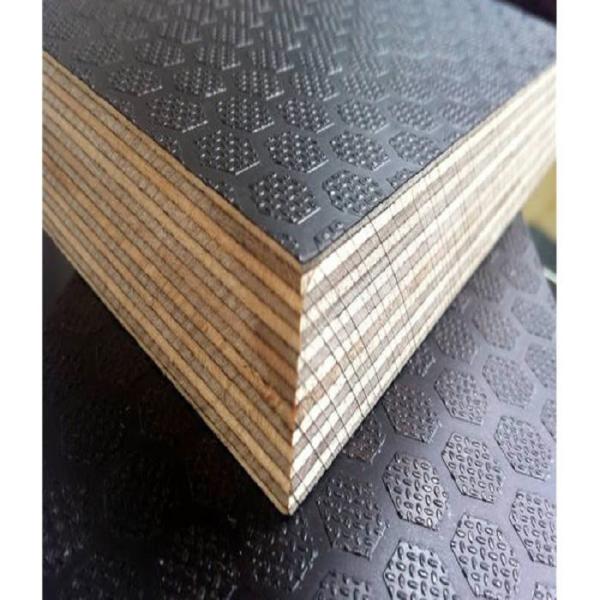 Chinese wholesale Hexagon  15mm 9mm Anti Slip Plywood For Flooring