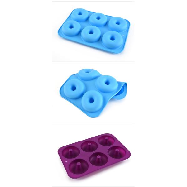 Прессформы торта силикона полости 120g 6 замораживателя безопасные