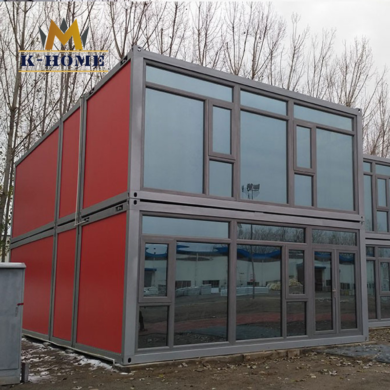 офис дома контейнера 20Ft временный для строительной площадки