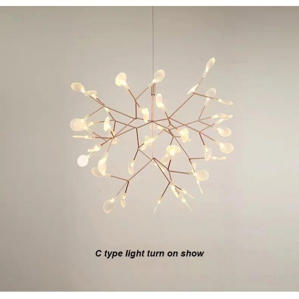 Heracleum chandelier Firefly LED lamp  Heracleum III Pendant（WH-AP-613）