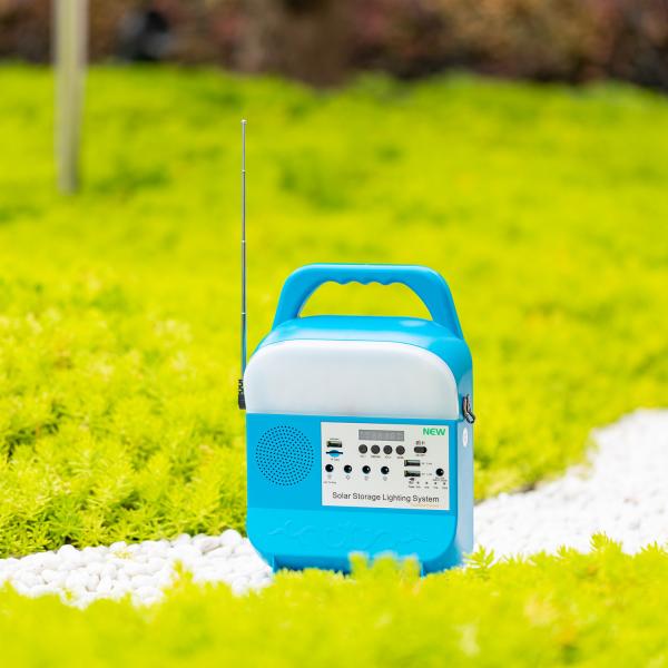 Waterproof Solar Home Lighting System IP65 Rated For Indoor And Outdoor