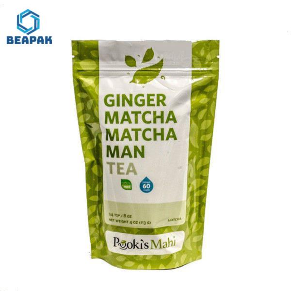 Stand Up Self Heat Sealing Resealable Weed Packaging Bag