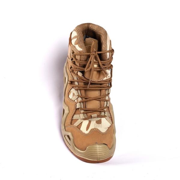 Shengjie Breathable Mesh Fabric Light Cow Leather Boots with Durable PU Rubber Outsole High Quality Outdoor Shoes