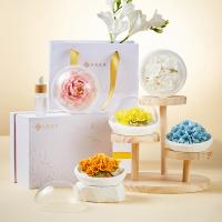 Prêt à expédier en stock porte-bougies en céramique huile essentielle parfumée en formes et couleurs personnalisées comme cadeau décoration de la maison