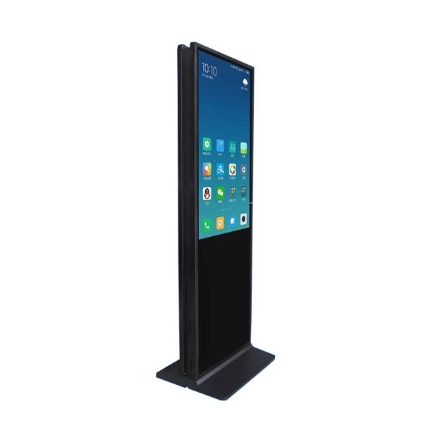 Double Side Floorstanding Digital Signage Commercial Digital Screens 4K 55inch